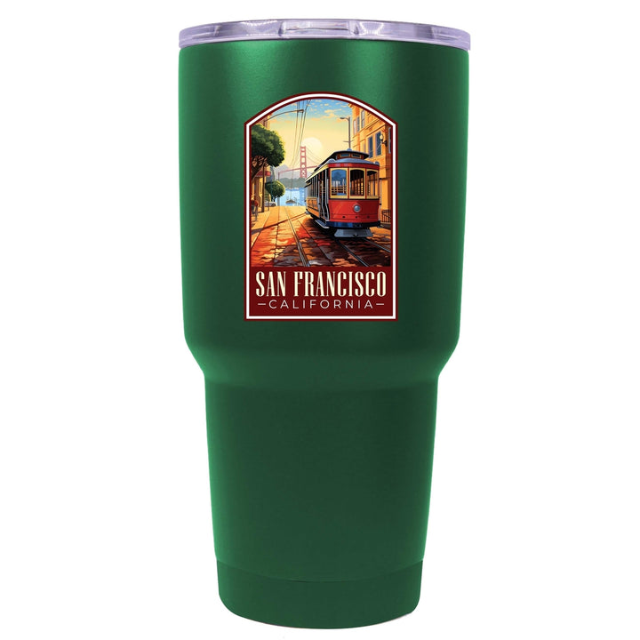 San Francisco California C Souvenir 24 oz Insulated Stainless Steel Tumbler Image 7