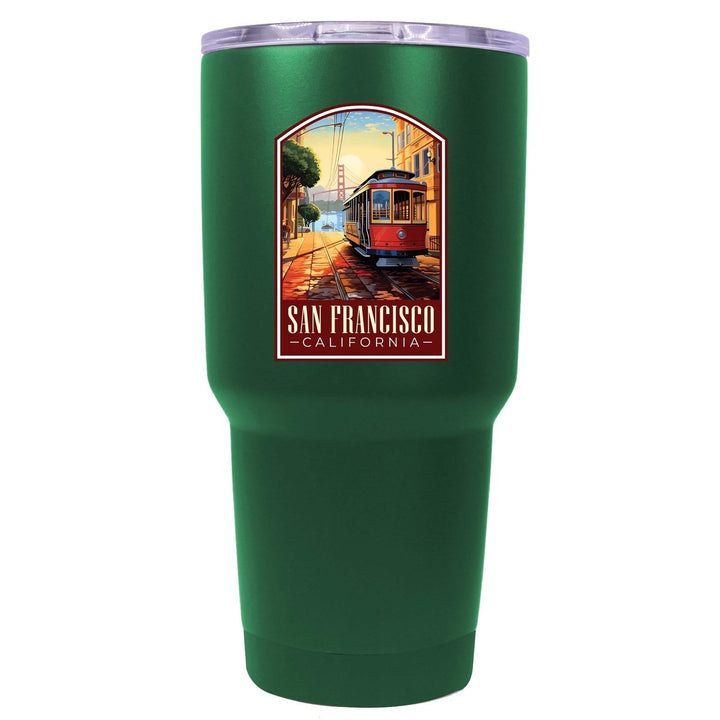 San Francisco California C Souvenir 24 oz Insulated Stainless Steel Tumbler Image 1