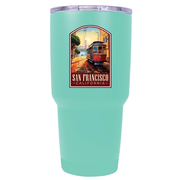 San Francisco California C Souvenir 24 oz Insulated Stainless Steel Tumbler Image 1