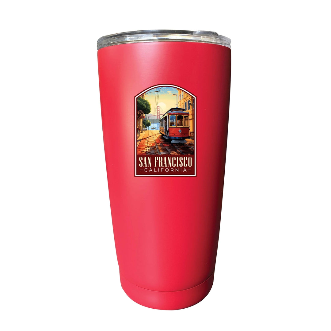 San Francisco California C Souvenir 16 oz Insulated Tumbler Image 9