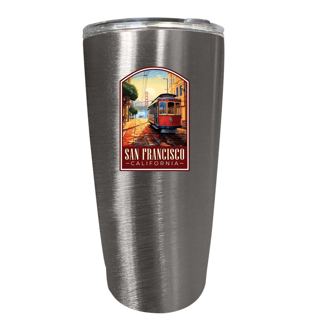 San Francisco California C Souvenir 16 oz Insulated Tumbler Image 10