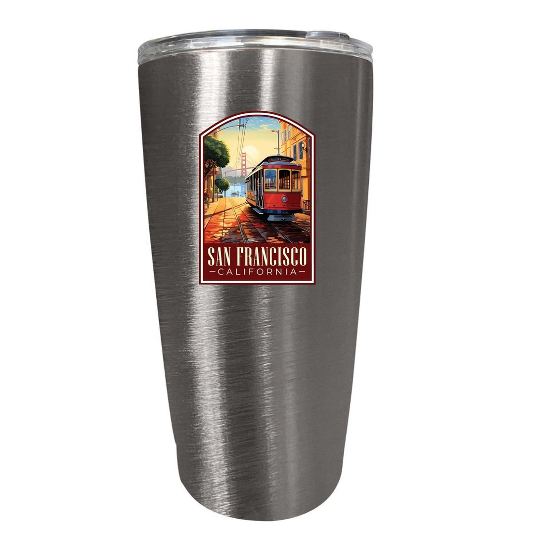 San Francisco California C Souvenir 16 oz Insulated Tumbler Image 1