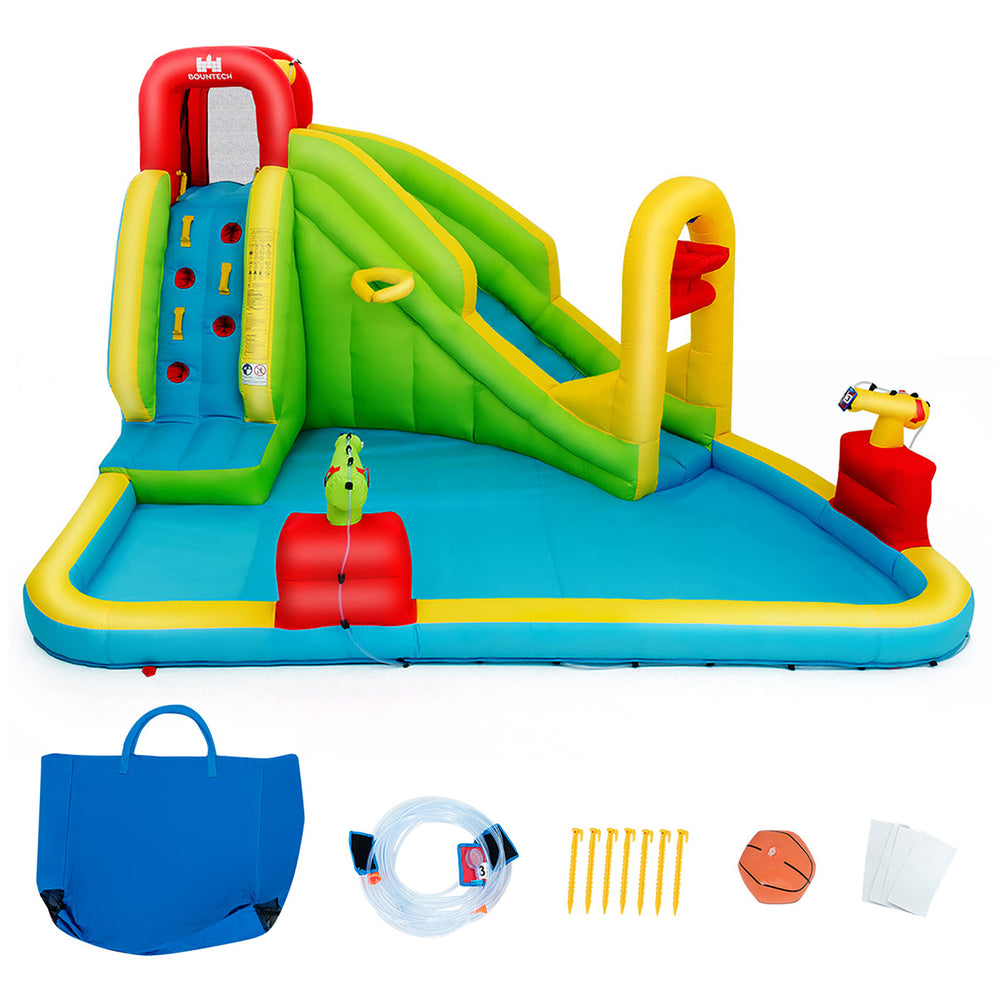 Inflatable Water Slide Kids Bounce House Without Blower Image 2