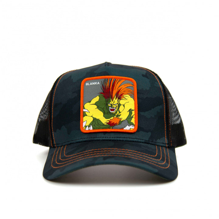 Street Fighter Blanka Patch Trucker Hat Image 2