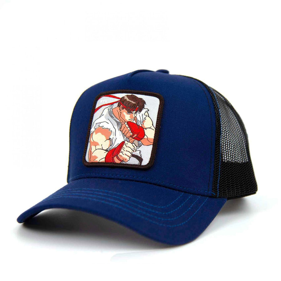 Street Fighter Ryu Patch Trucker Hat Image 1