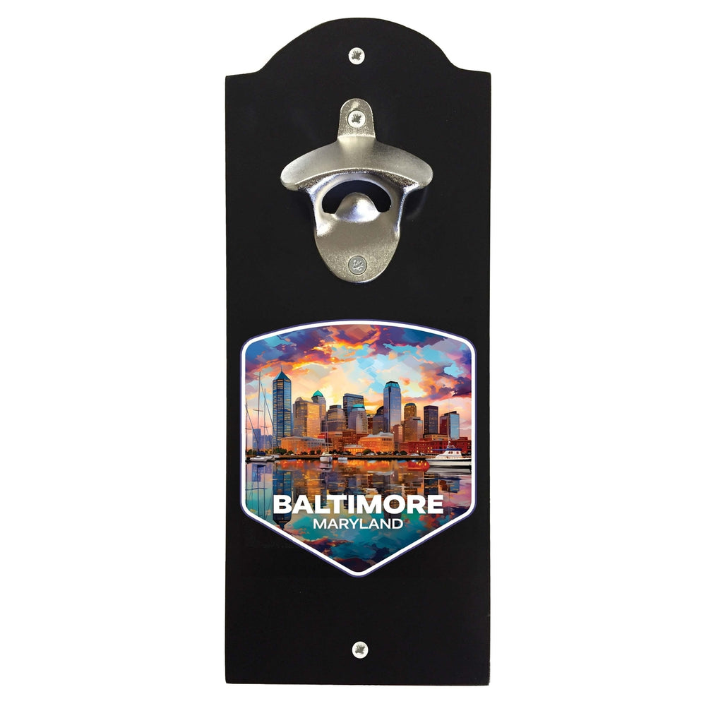 Baltimore Maryland A Souvenir Wall mounted bottle opener Image 2