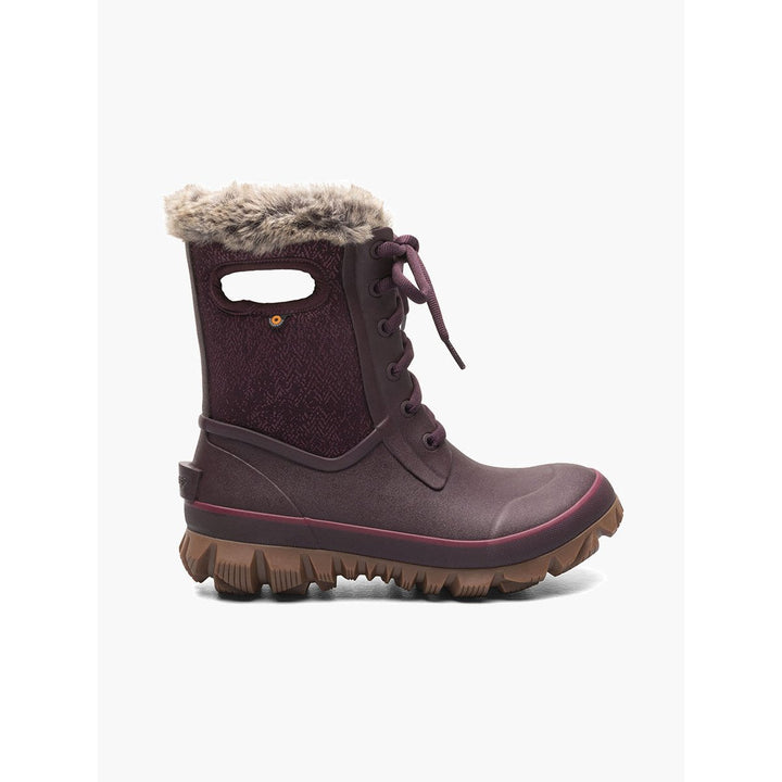 BOGS Womens Arcata Faded Waterproof Insulated Winter Boot Wine 72938-609 Image 1