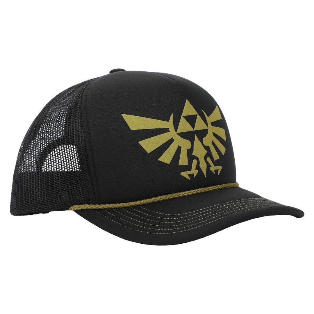 The Legend of Zelda Hyrule Crest Rope Trucker Hat Image 3