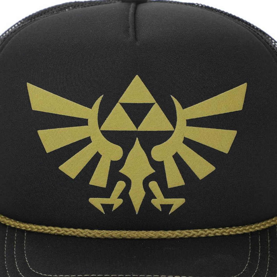 The Legend of Zelda Hyrule Crest Rope Trucker Hat Image 4