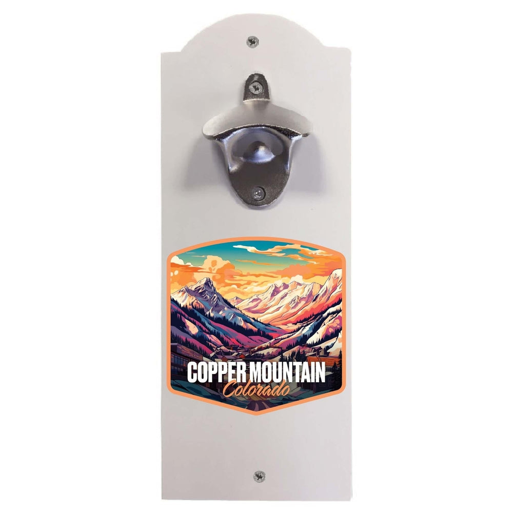 Copper Mountain A Souvenir Wall mounted bottle opener Image 2