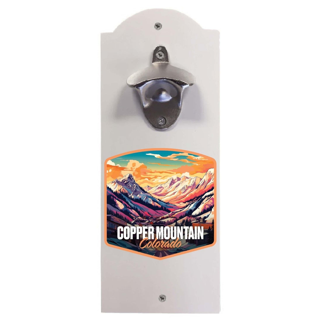 Copper Mountain A Souvenir Wall mounted bottle opener Image 2