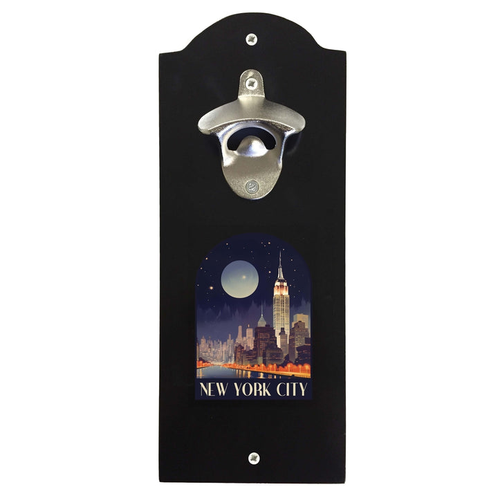 York City C Souvenir Wall mounted bottle opener Image 1