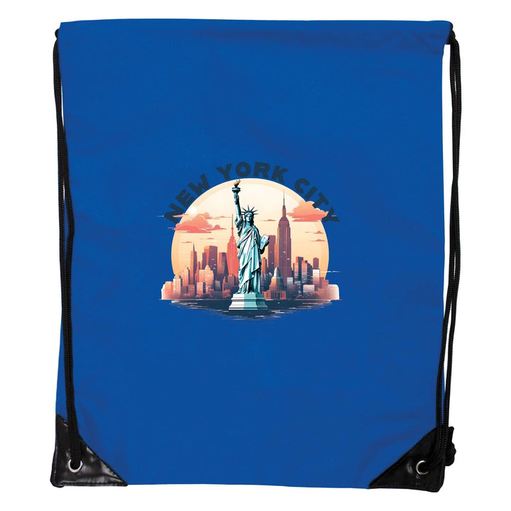 York City A Souvenir Cinch Bag with Drawstring Backpack Image 1