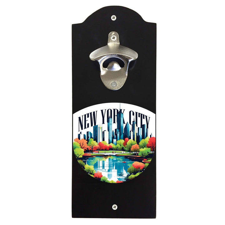 York City D Souvenir Wall mounted bottle opener Image 2