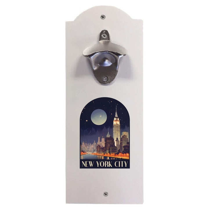 York City C Souvenir Wall mounted bottle opener Image 2