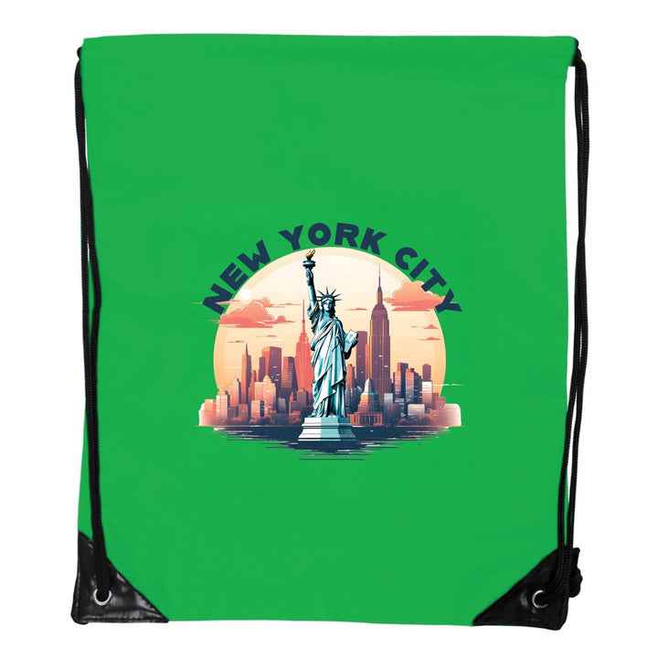 York City A Souvenir Cinch Bag with Drawstring Backpack Image 3