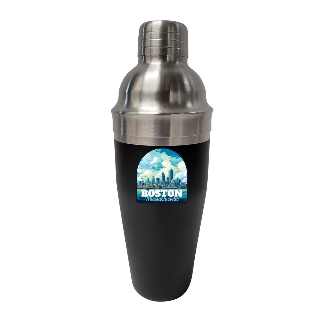 Boston Massachusetts A Souvenir 24 oz Cocktail Shaker Image 1