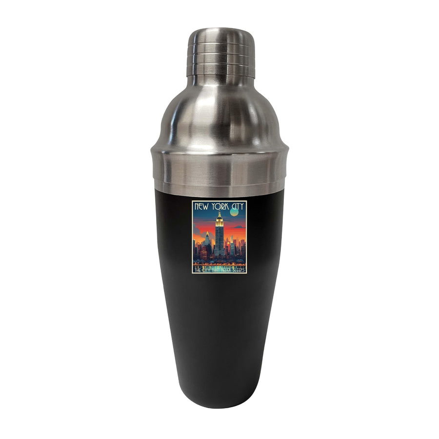 York City B Souvenir 24 oz Cocktail Shaker Image 1