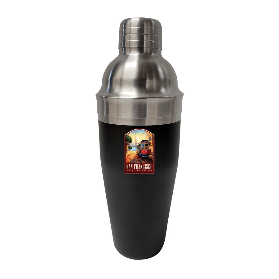 San Francisco California C Souvenir 24 oz Cocktail Shaker Image 1