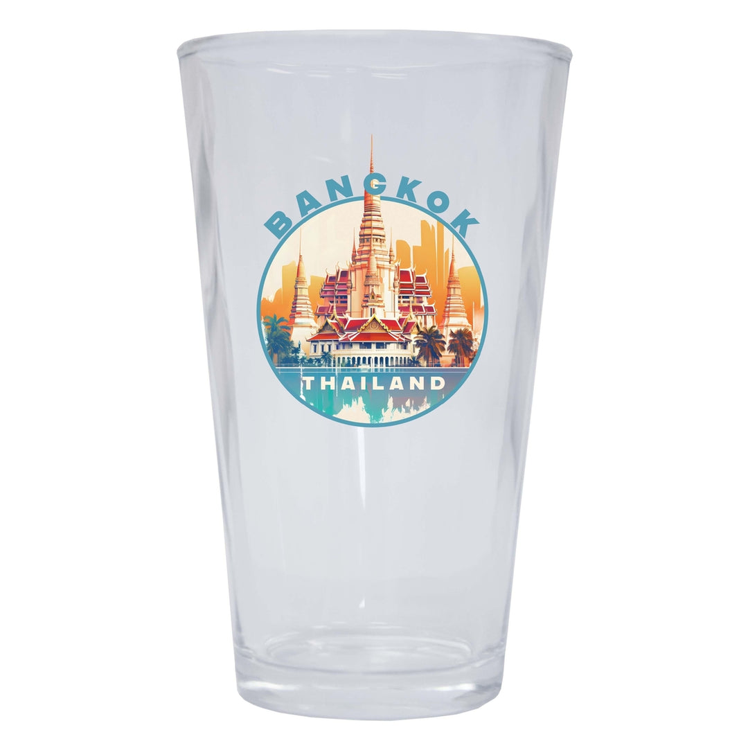 Bangkok Thailand C Souvenir 16 oz Pint Glass Image 1