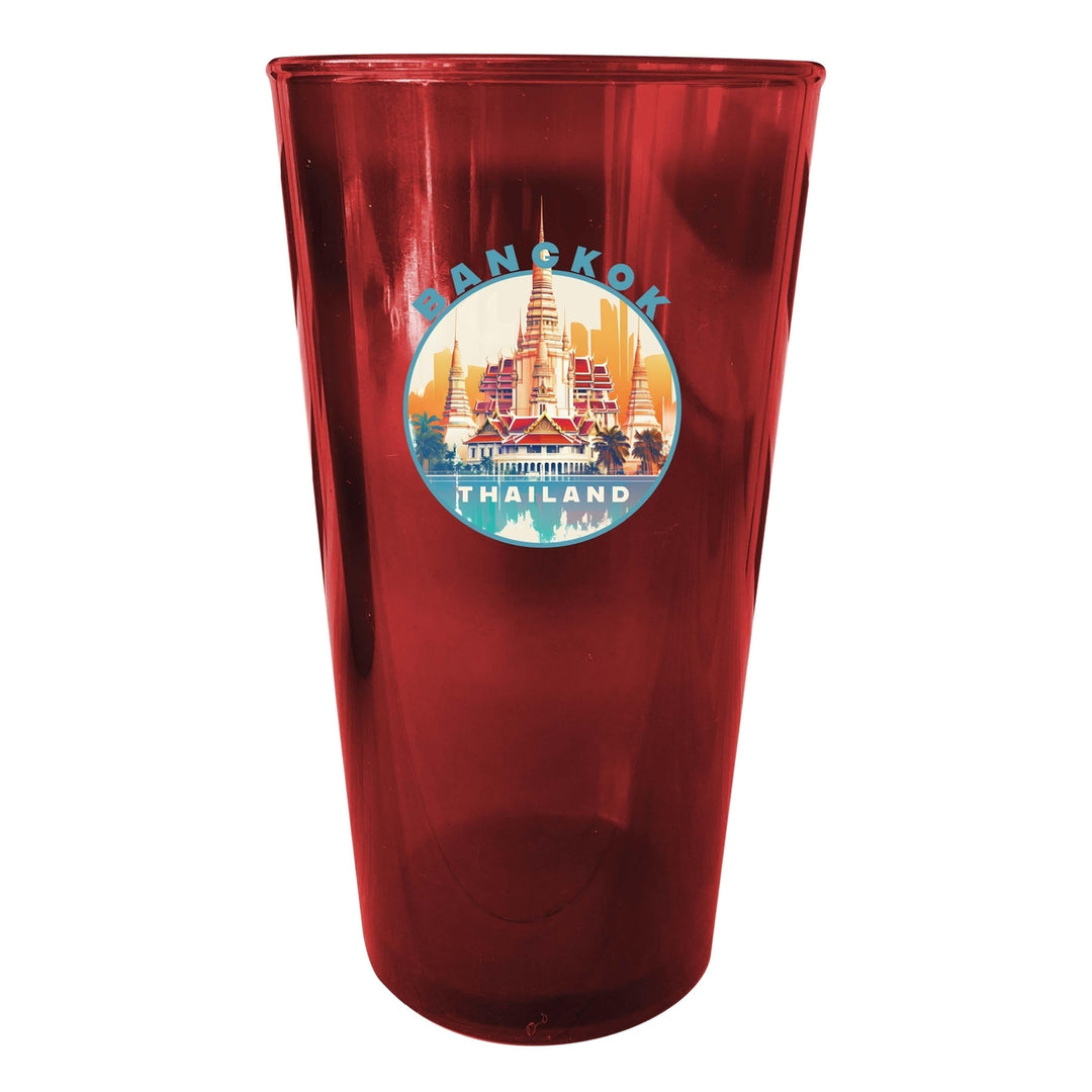 Bangkok Thailand C Souvenir Plastic 16 oz pint Image 3