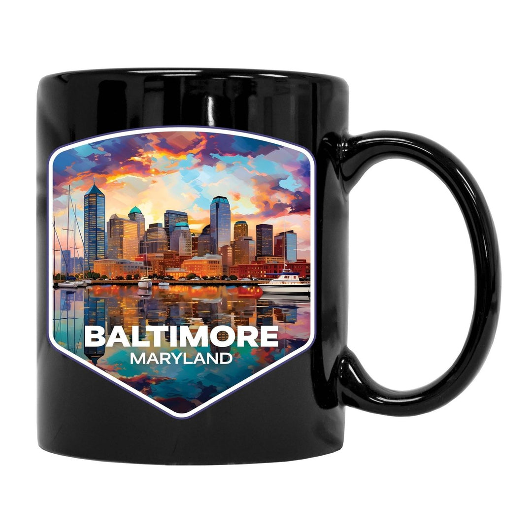 Baltimore Maryland A Souvenir 12 oz Ceramic Coffee Mug Image 1