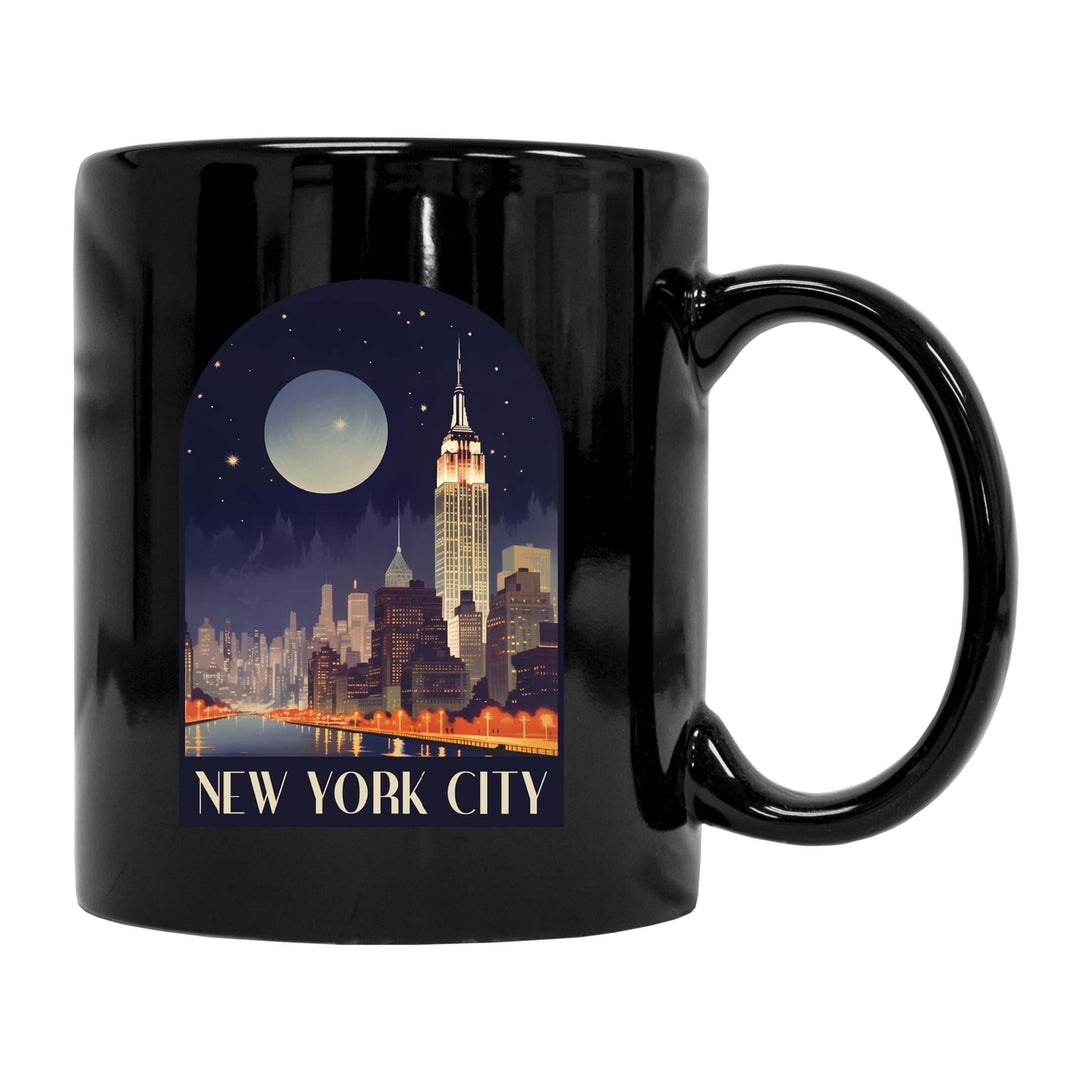 York City C Souvenir 12 oz Ceramic Coffee Mug Image 2