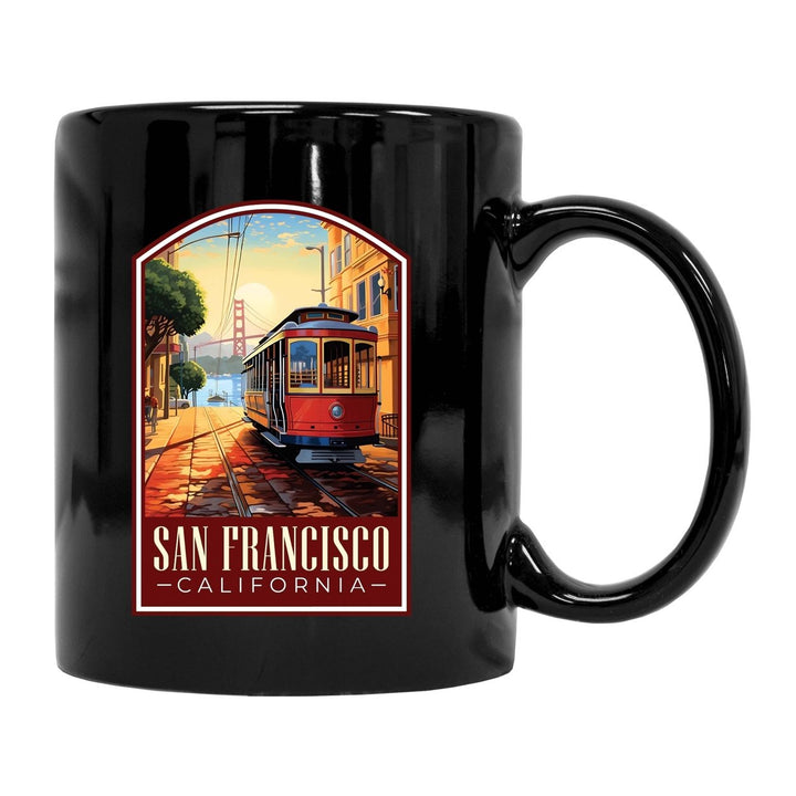 San Francisco California C Souvenir 12 oz Ceramic Coffee Mug Image 1