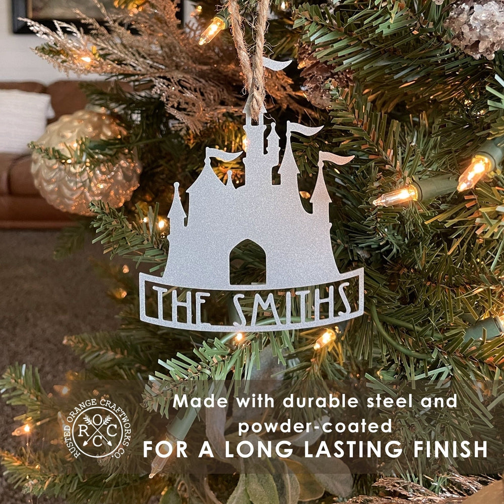 Mouse Ears and Castle Ornament - Single - Christmas Tree Decorations Image 2
