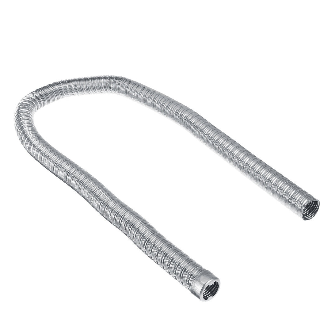 100cm ID24mm Stainless Steel Air Diesel Exhaust Pipe With Cap For Webasto Heater Image 4