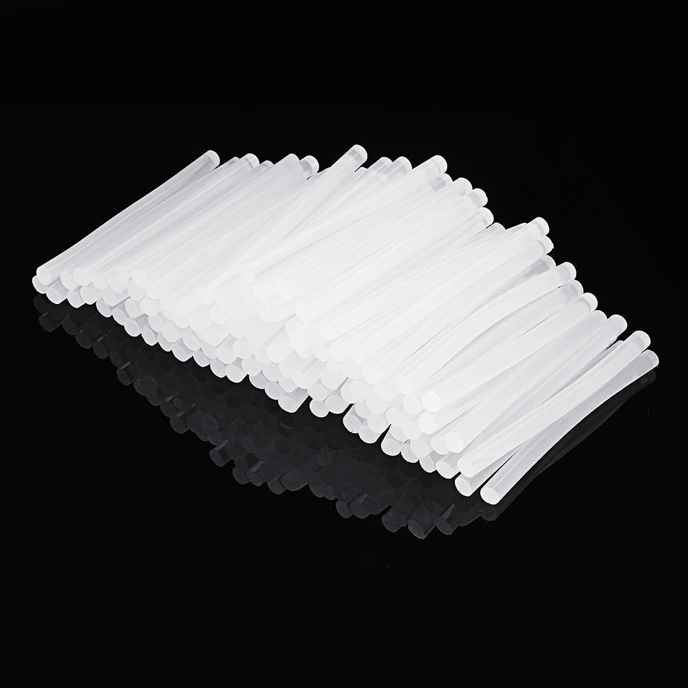 100Pcs 7mm x 100mm White Transparent Hot Melt Gule Sticks DIY Craft Modeling Repair Adhesive Image 2