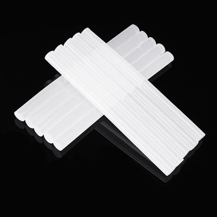 100Pcs 7mm x 100mm White Transparent Hot Melt Gule Sticks DIY Craft Modeling Repair Adhesive Image 3