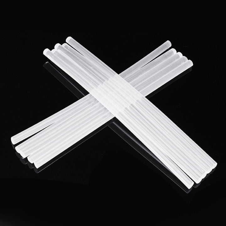 100Pcs 7mm x 200mm White Transparent Hot Melt Gule Sticks DIY Craft Model Repair Adhesive Image 2
