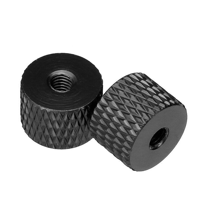 10Pcs M3 Knurled Thumb Nut Thread Grommet Gasket Washer Spacer Multi-color Aluminum Alloy Image 2