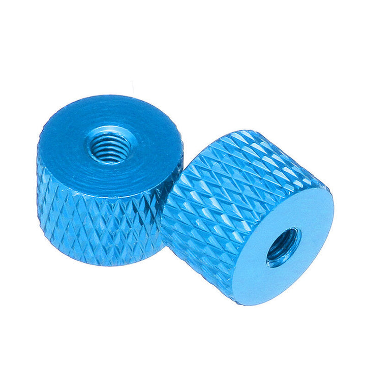 10Pcs M3 Knurled Thumb Nut Thread Grommet Gasket Washer Spacer Multi-color Aluminum Alloy Image 4