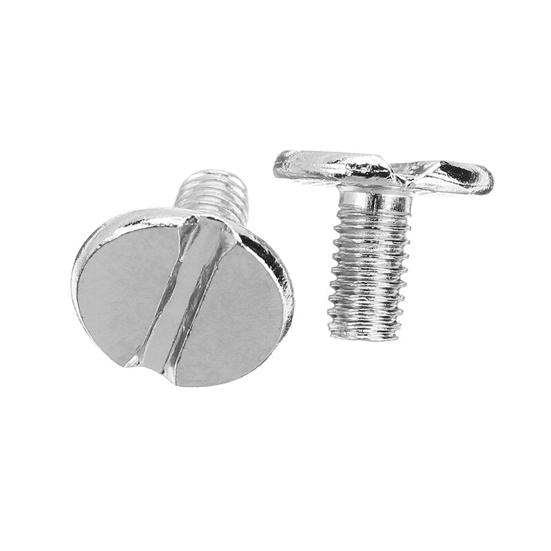 10pcs 8mm Sliver Chicago Screw Round Flat Head Stud Rivet Leather Decoration Bookbinding Image 7