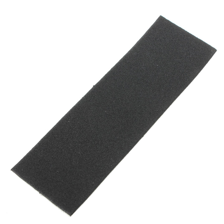 12Pcs 110mm x 35mm Black Wooden Fingerboard Skateboard Foam Grip Tape Stickers Image 3