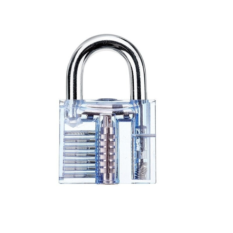 12Pcs Transparent Lock Leather Bag Lock Repair Lock Tool Gasket Package Set Image 2