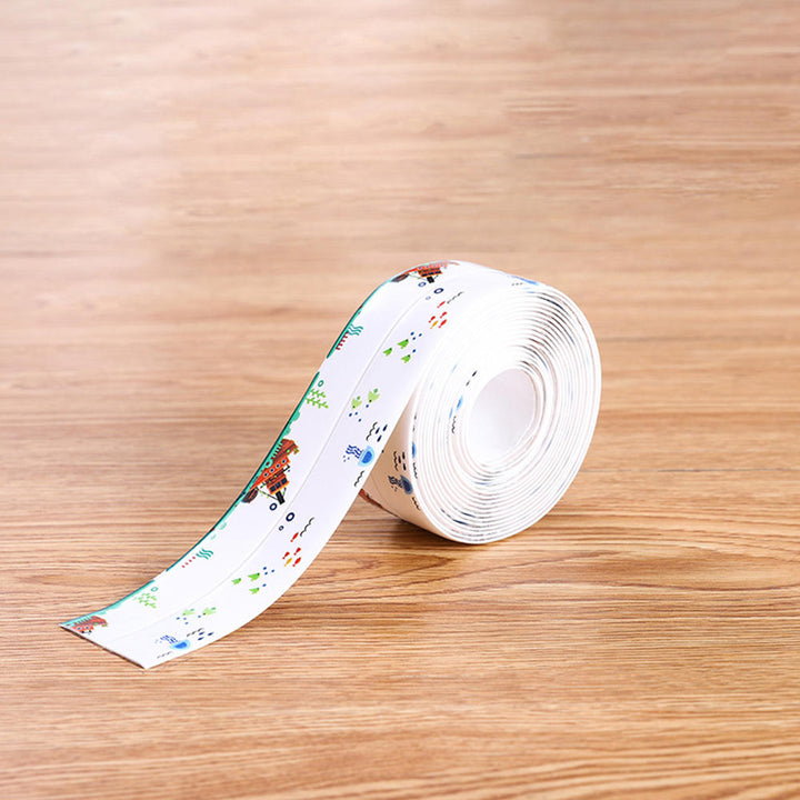 3.2M Waterproof Sealing Strip Self-adhesive Tape Mildew Proof Tape for Kitchen Bathroom Toilet Wall Corner Image 4