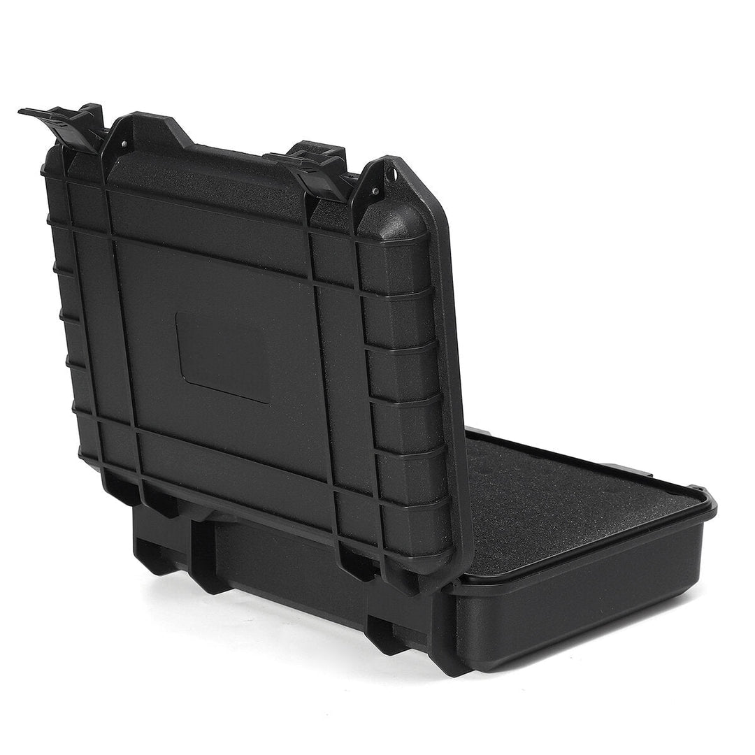 370300105mm Waterproof Hand Carry Tool Case Bag Storage Box Camera Photography w/ Sponge Image 3