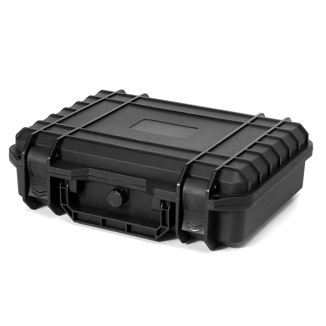 370300105mm Waterproof Hand Carry Tool Case Bag Storage Box Camera Photography w/ Sponge Image 4