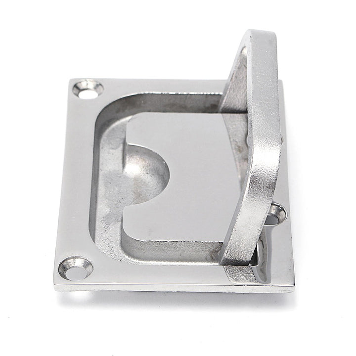 316 Stainless Steel Ring Pull Handle Hatch Latch Lift Yacht Flush Fitting Lifting Hardware Image 4