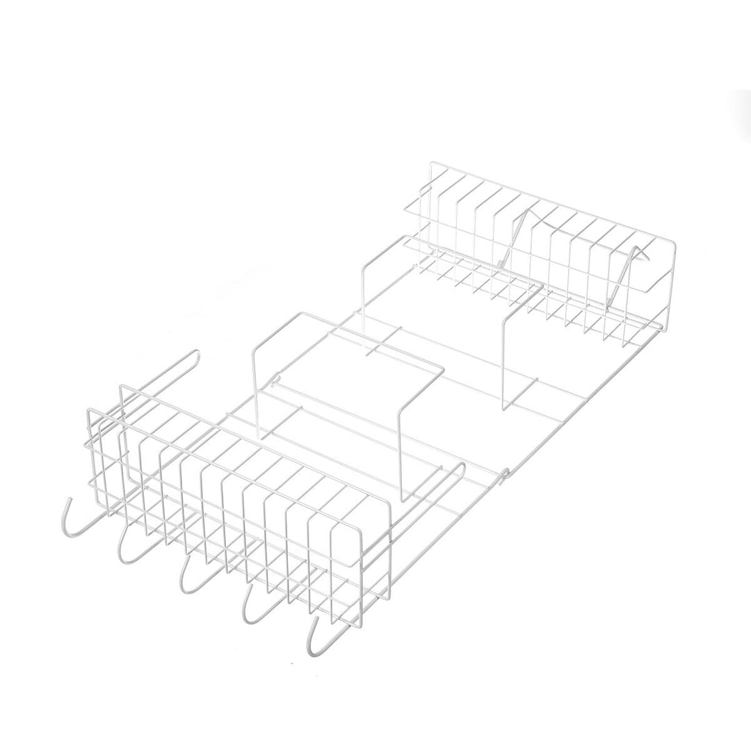 5 Layer Multipurpose Fridge Wall Storage Rack Multi-layer Kitchen Organize Shelf Image 4