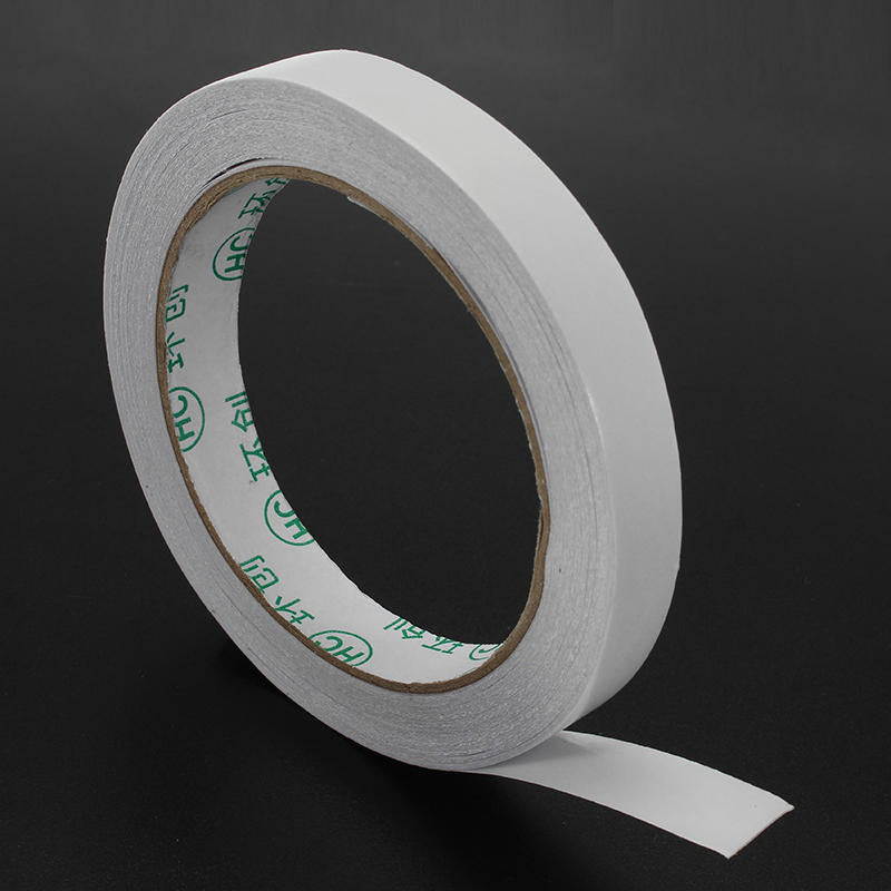 5Pcs 1.5cmx20m Double Sided Tape Roll Strong Adhesive Sticky DIY Crafts Office Supplies Image 4