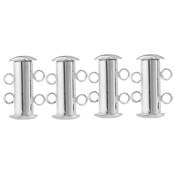 5pcs Magnetic Clasp Buckle Hooks With 2/3 Loops Metal Magnetic Buckle DIY Connectors Image 1