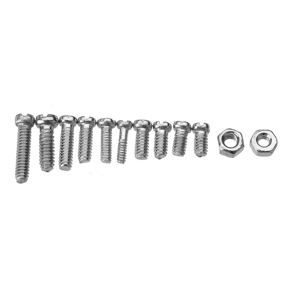 600Pcs Stainless Steel M1/1.2/1.4/1.6 Small Screws Nut for Watches Clocks Mobile 2-4mm Image 1