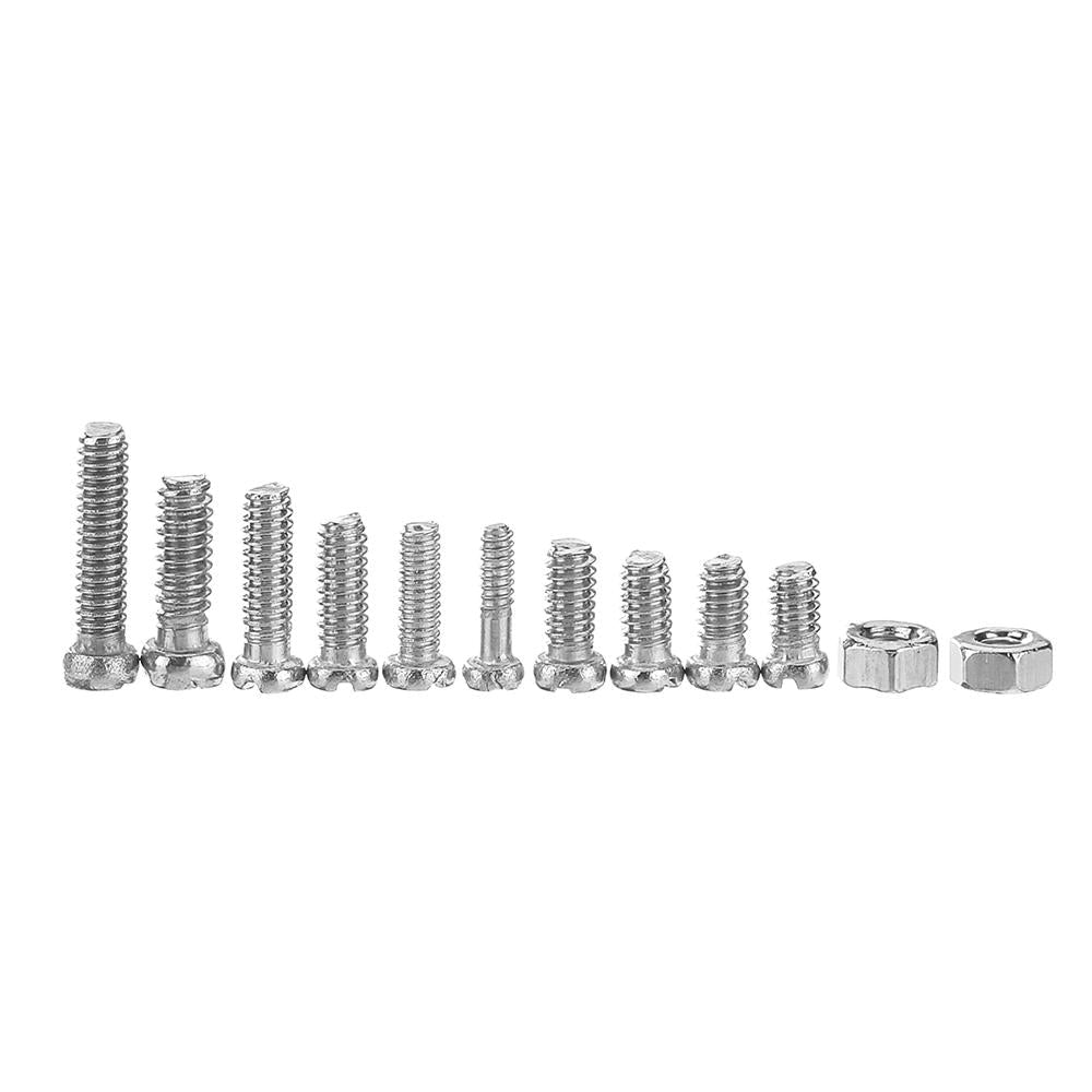 600Pcs Stainless Steel M1/1.2/1.4/1.6 Small Screws Nut for Watches Clocks Mobile 2-4mm Image 2