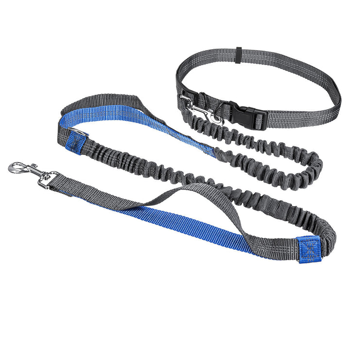Adjustable Elastic Waist Belt Leash Hands Free Pet Dog Walking Hiking Running Image 6