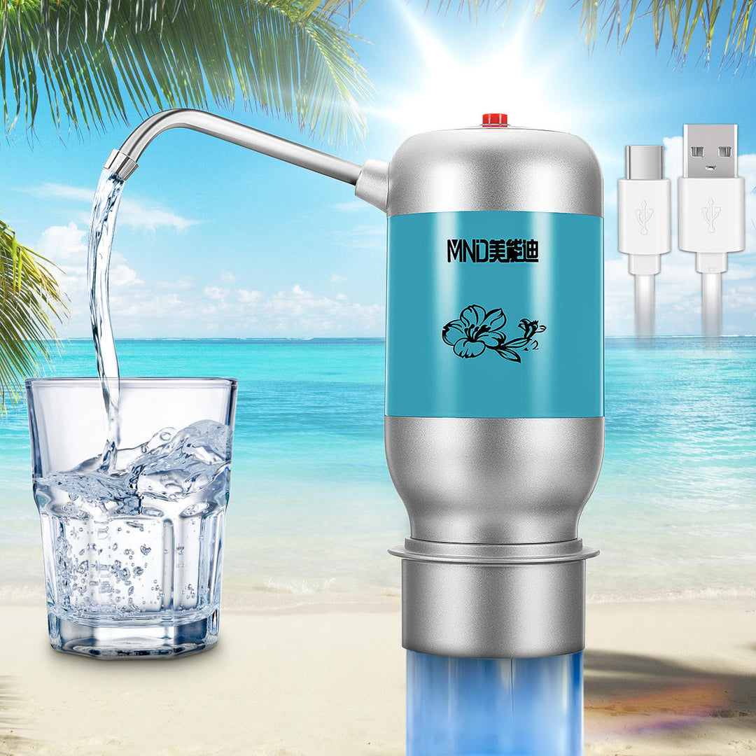 Electric Automatic Water Pump Dispenser Gallon Bottle Drinking With USB Cable Poratable Switch Image 2