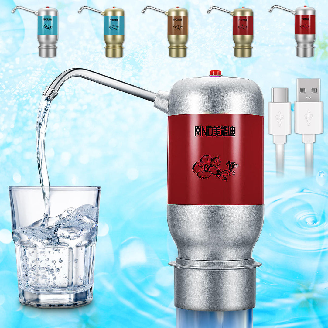 Electric Automatic Water Pump Dispenser Gallon Bottle Drinking With USB Cable Poratable Switch Image 6
